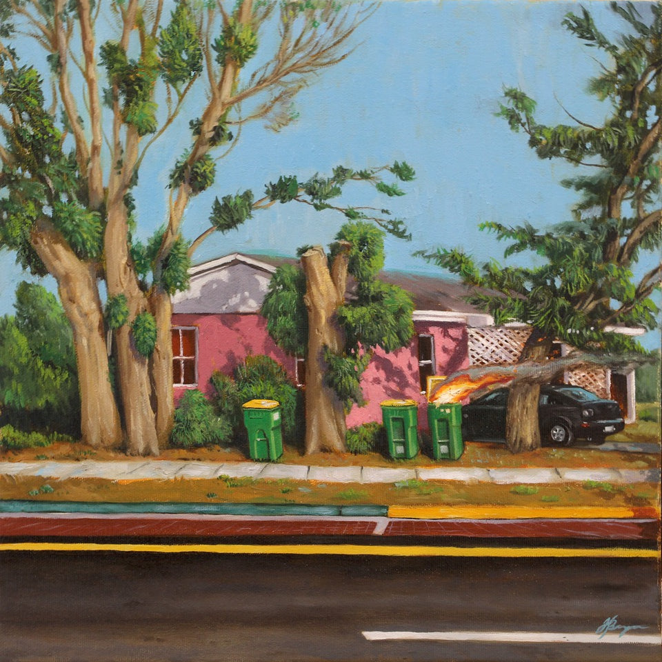Jonathan Bergeron - "Pink House" - Spoke Art