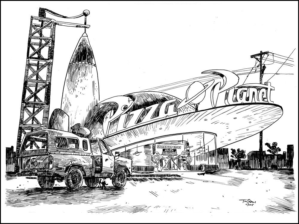Tim Doyle - "It's a Spaceship" - Spoke Art