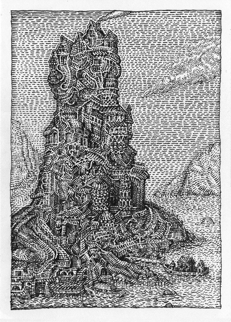 David Welker - "The Port Town" - Spoke Art