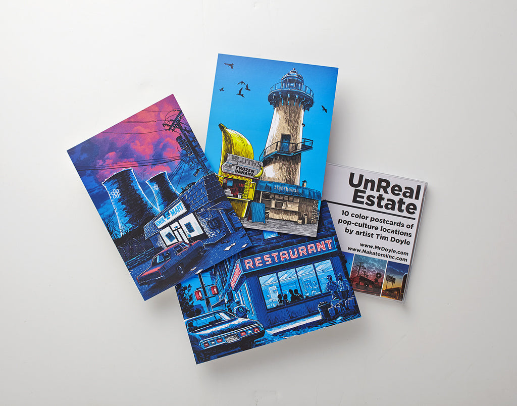 Tim Doyle - UnReal Estate Postcards Series 1 - Spoke Art