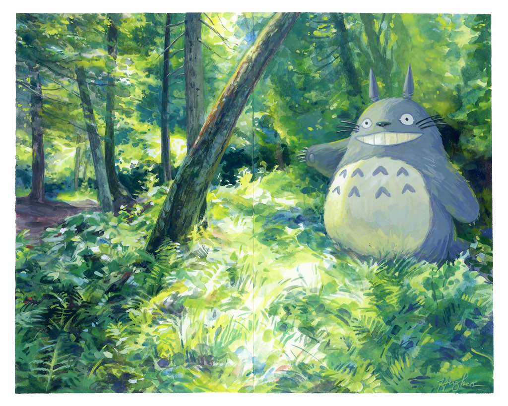 Primary Hughes - "Keeper of the Forest" (print) - Spoke Art