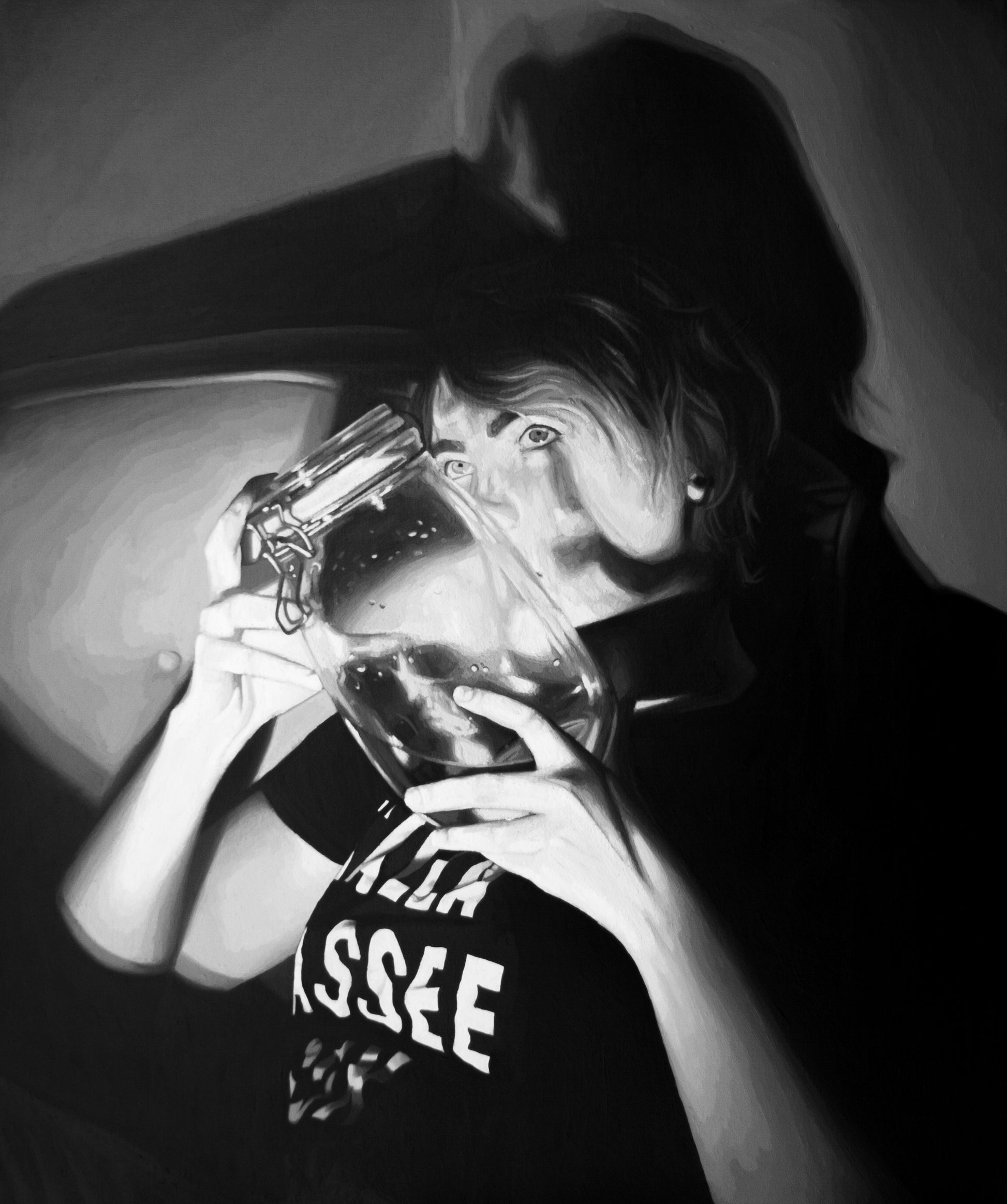 Rebecca Mason Adams - "Hayley #9" - Spoke Art
