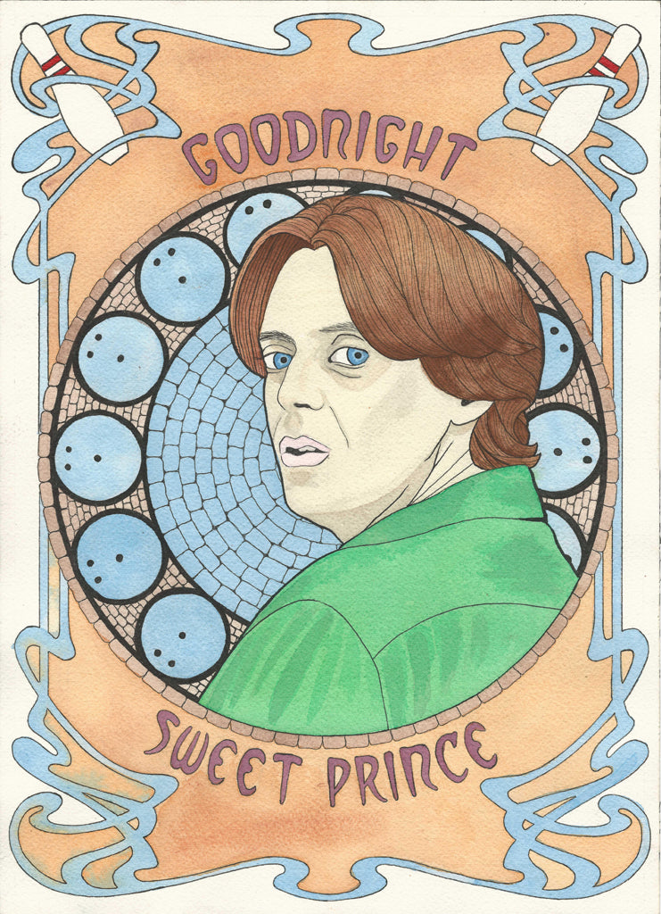 Raul Barquet - "Goodnight Sweet Prince" - Spoke Art