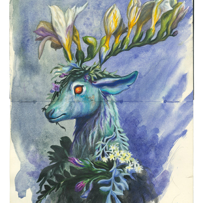 Redd Walitzki  - "The Flower Faun" - Spoke Art