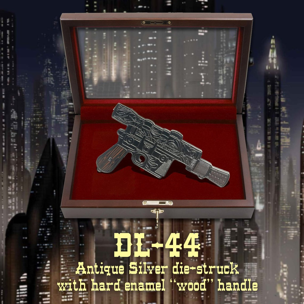 Clay Graham - "Retro Gunslinger - DL-44" Enamel Pin - Spoke Art
