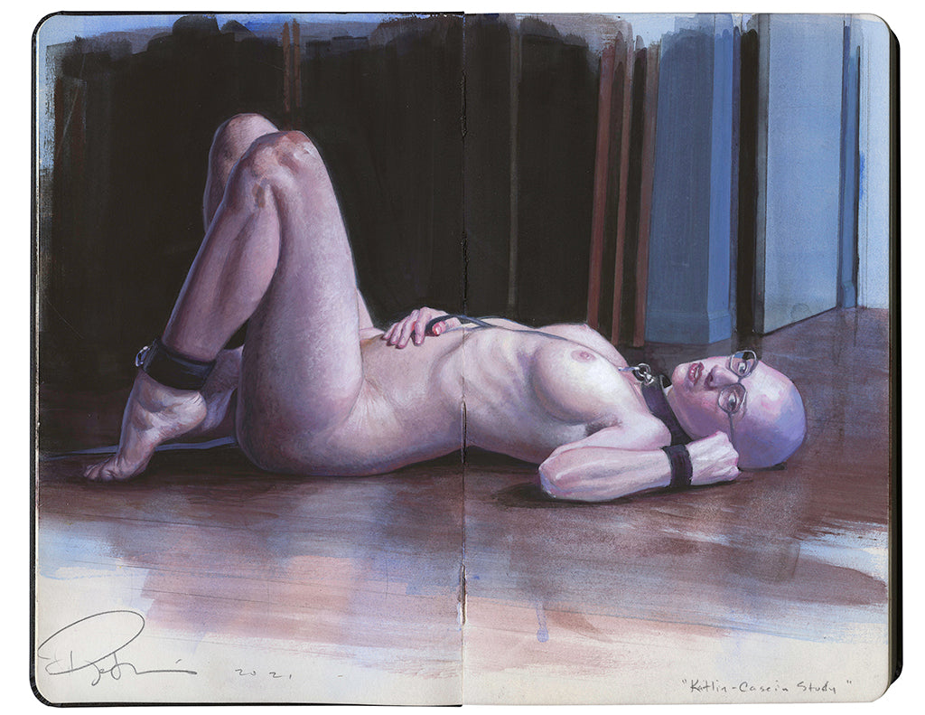 Reuben Negron - "Katlin - Casein Study" - Spoke Art