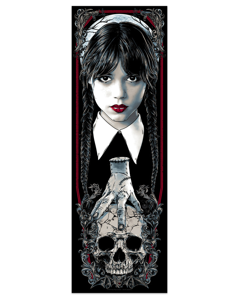 Rhys Cooper - "Wednesday Addams" prints - Spoke Art