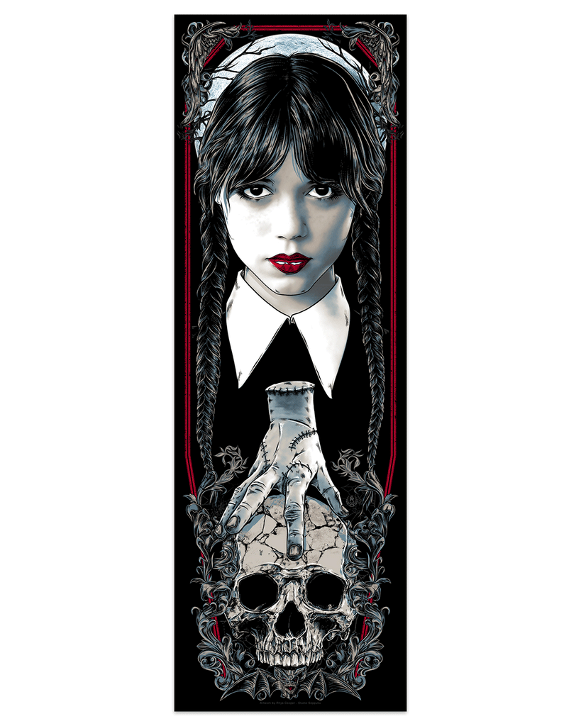 Rhys Cooper - "Wednesday Addams" prints - Spoke Art