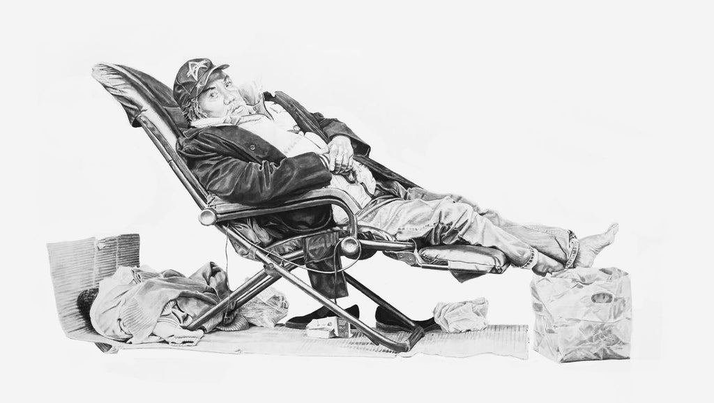 Joel Daniel Phillips - "Robert in a Chair" - Spoke Art