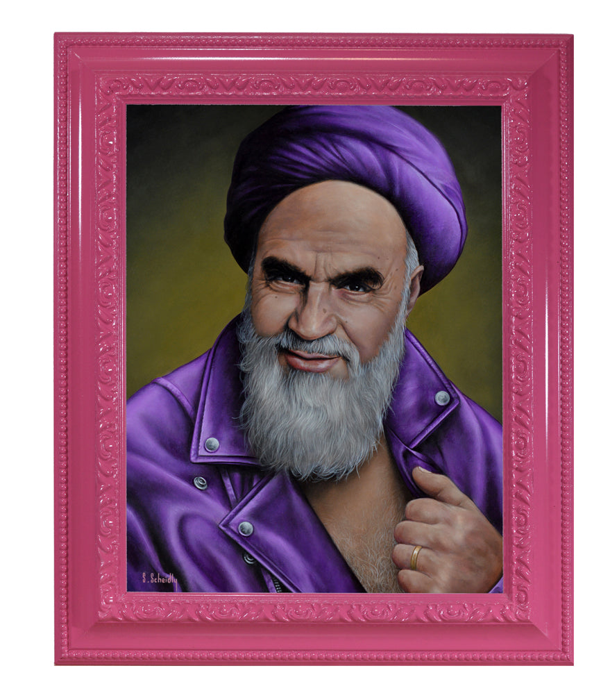 Scott Scheidly - "Ruhollah Khomeini" - Spoke Art