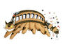 Ryan Berkley - "Catbus!" (print) - Spoke Art