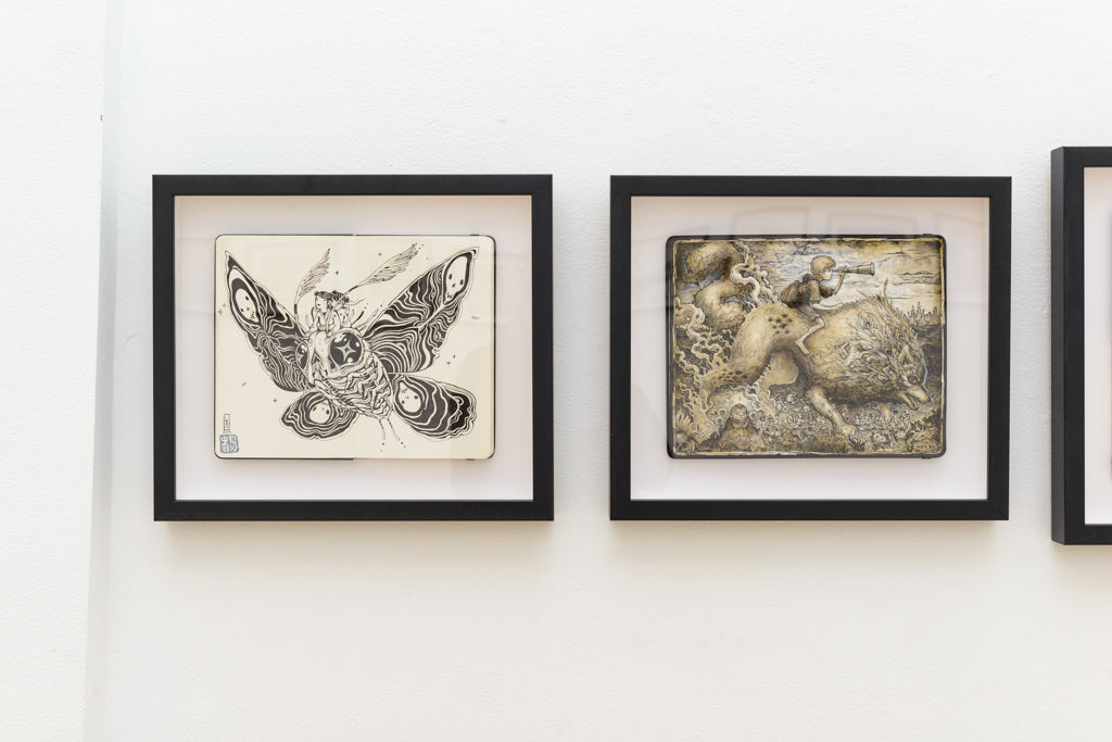 Lauren YS  - "Moth Riders" - Spoke Art