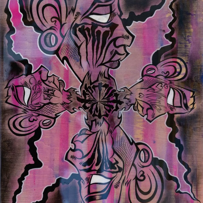 MATH - Untitled (purple) - Spoke Art
