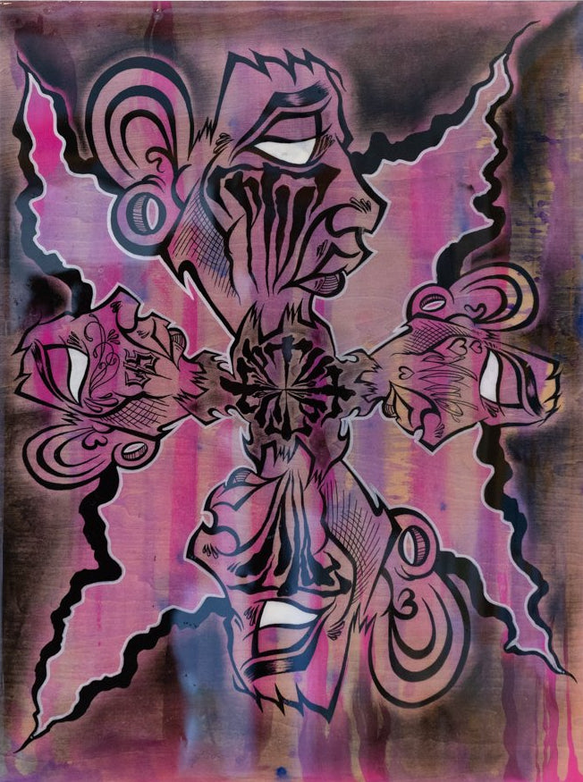 MATH - Untitled (purple) - Spoke Art
