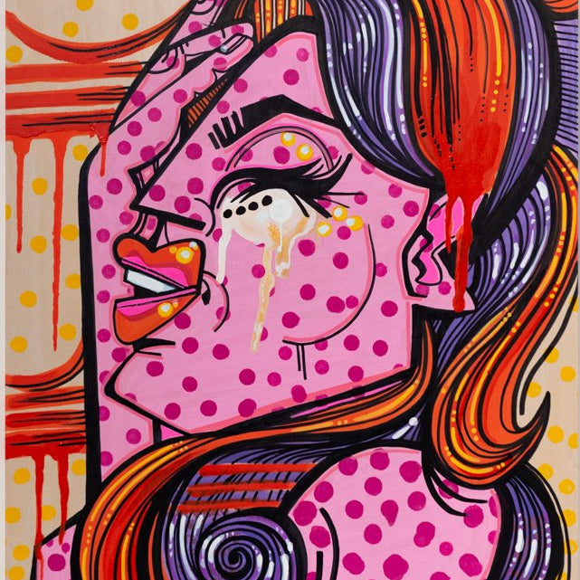 DELVS - Untitled (pink) - Spoke Art