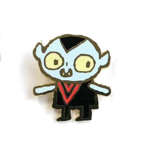 Scott C. - "Little Vampy" Enamel Pin - Spoke Art