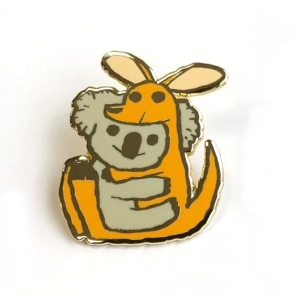 Scott C. - "Koala Hug" Pin - Spoke Art