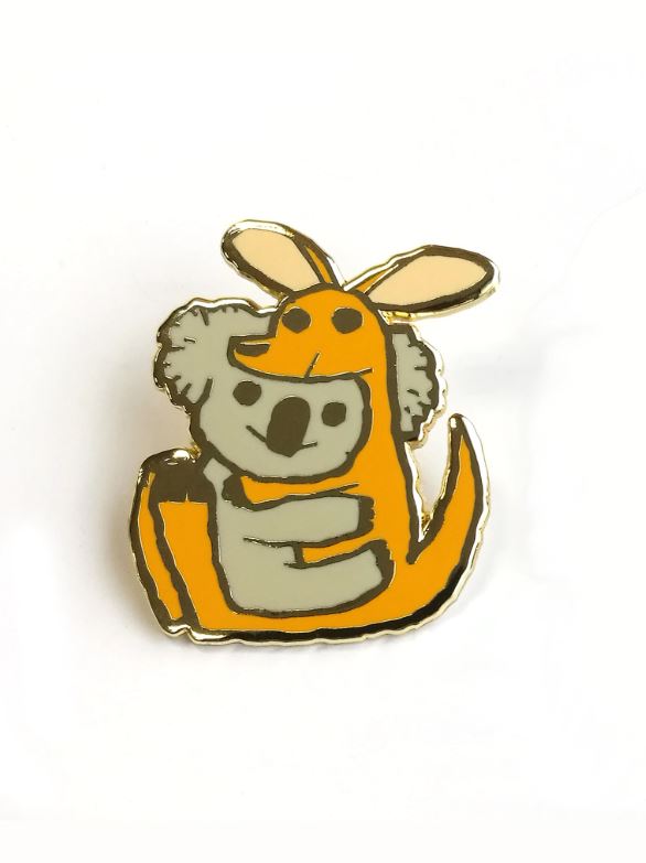 Scott C. - "Koala Hug" Pin - Spoke Art