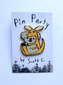 Scott C. - "Koala Hug" Pin - Spoke Art