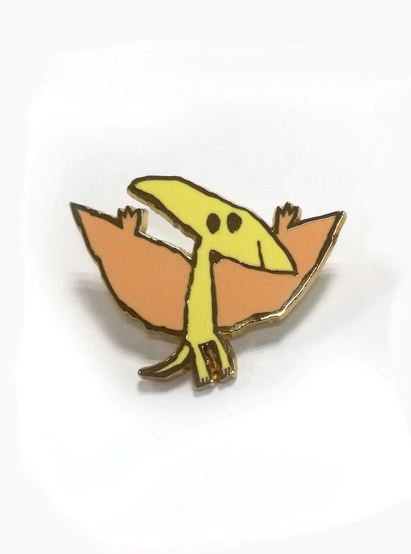 Scott C. - "Dactyl" Enamel Pin - Spoke Art