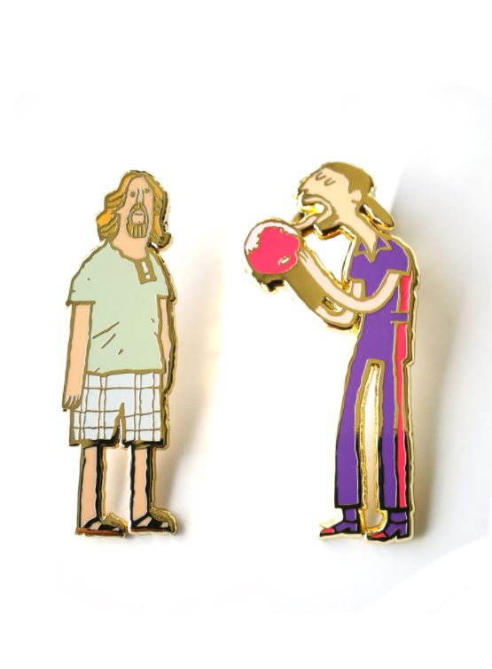 Scott C. - "The Rollers" Enamel Pin Set - Spoke Art