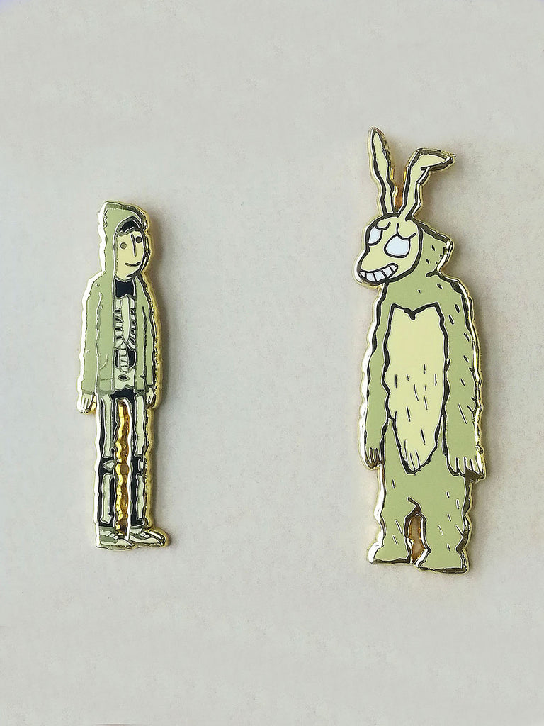 Scott C. - "The Dark Rabbit" Enamel Pin Set - Spoke Art
