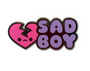 100% Soft - "Sad Boy" Enamel Pin - Spoke Art