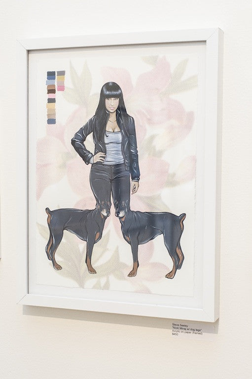 Steve Seeley - "Nicki Minaj w/ dog legs" - Spoke Art