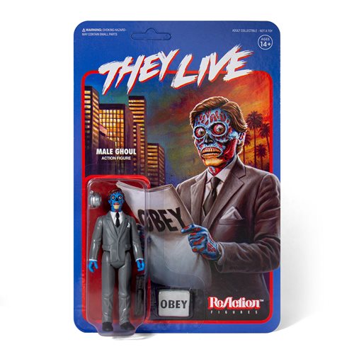 They Live - Male Ghoul Action Figure - Spoke Art