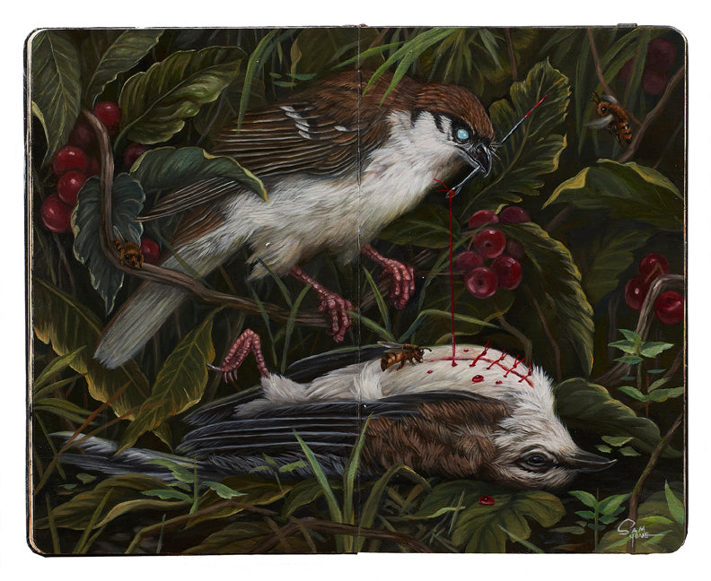 Sam Yong - "Suture II" - Spoke Art