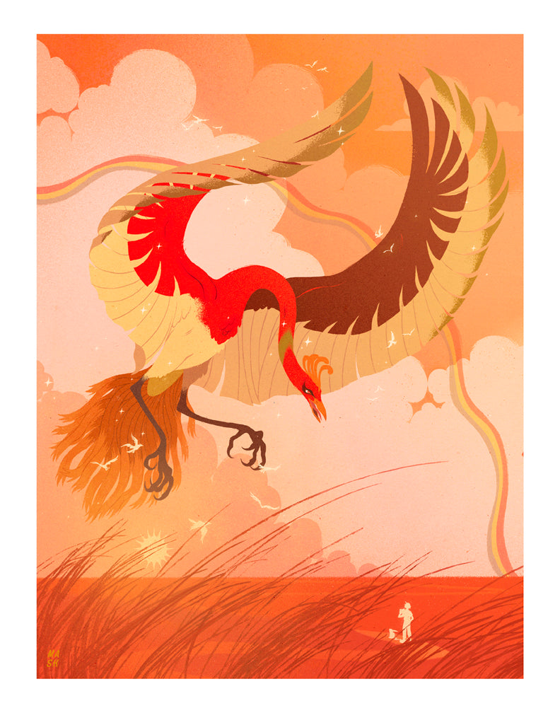 Samantha Mash - "Ho-Oh" Print - Spoke Art