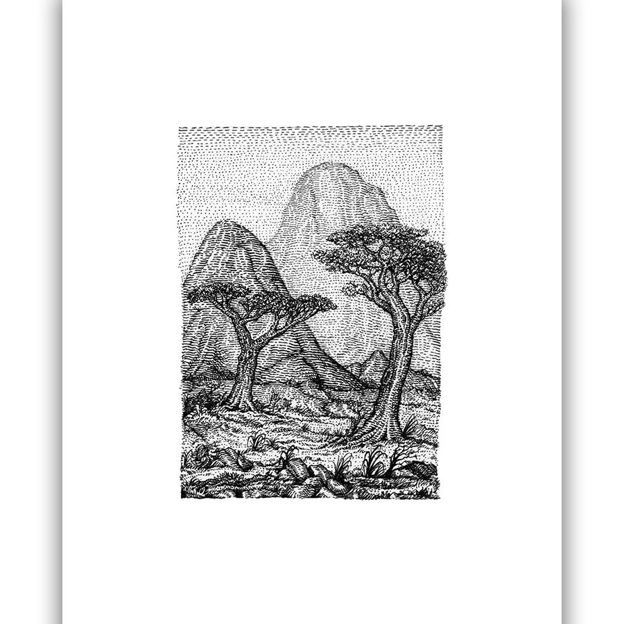 David Welker - "The Savannah" (print) - Spoke Art