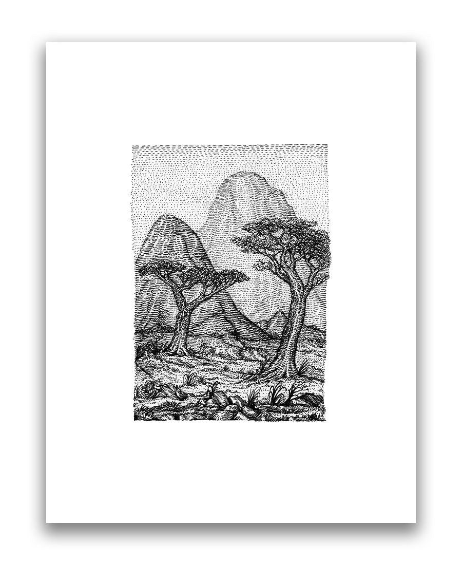 David Welker - "The Savannah" (print) - Spoke Art