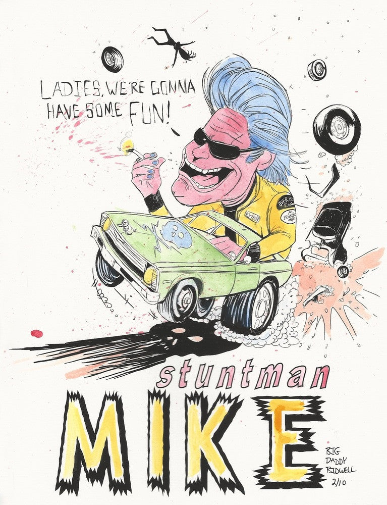 Isaac Bidwell - "Stuntman Mike" #2 - Spoke Art