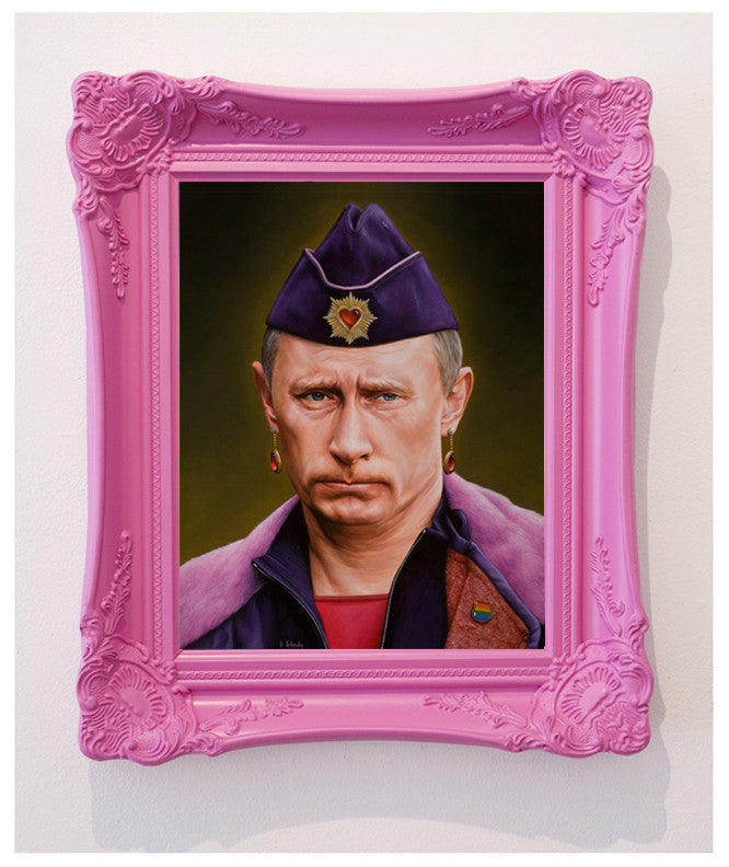 Scott Scheidly - "Putin" Fine Art Print - Spoke Art