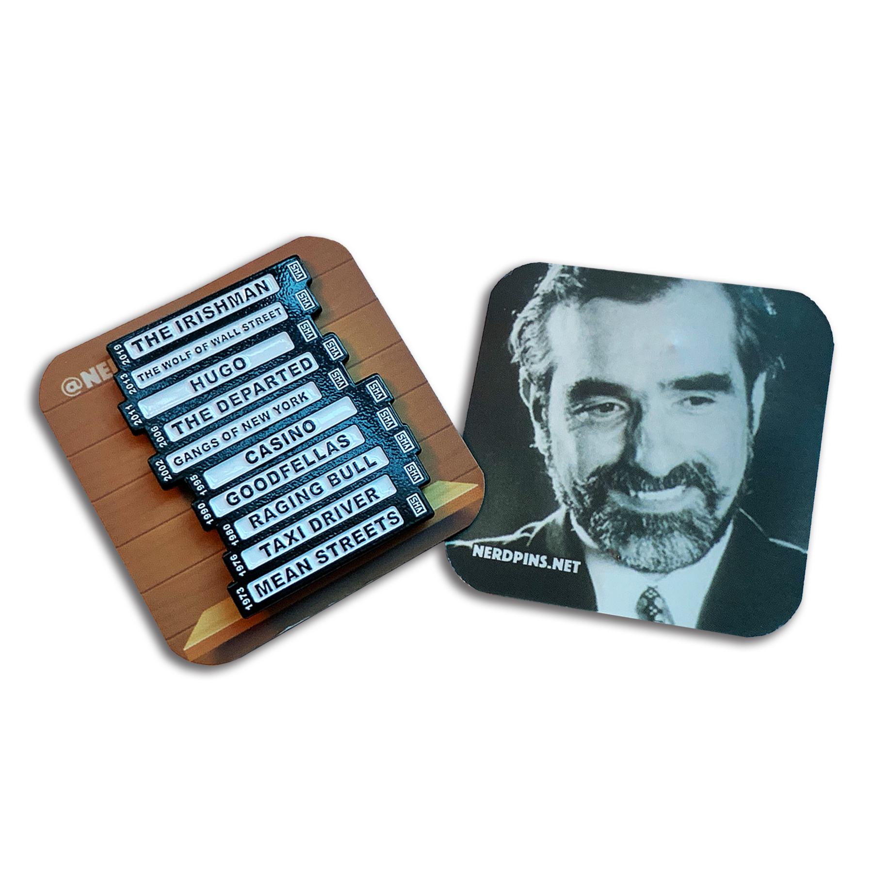 Scorsese Stack Pin - Spoke Art