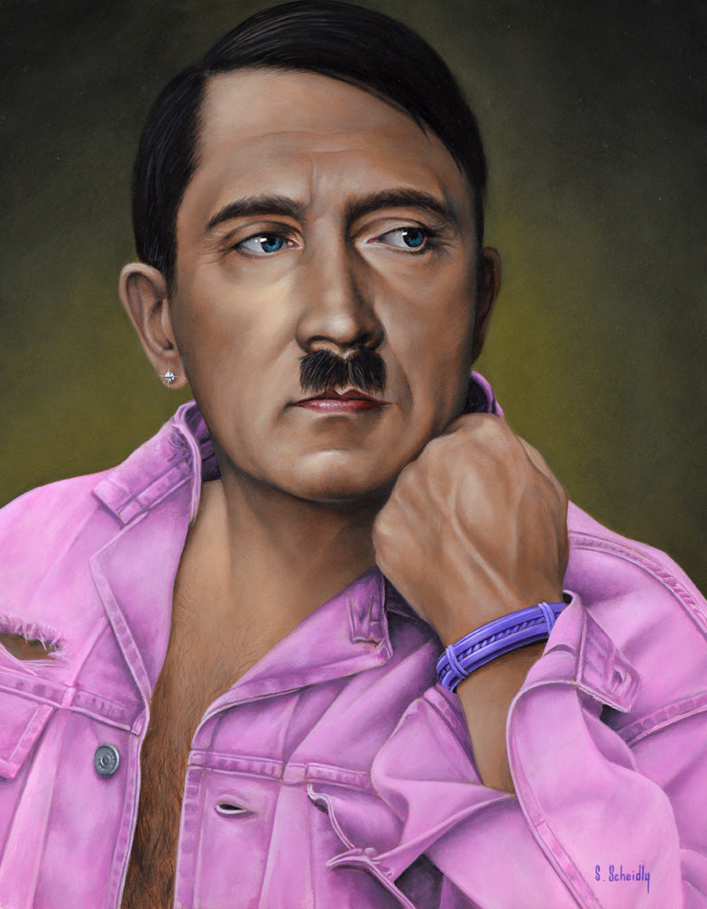 Scott Scheidly - "Adolf Hitler" - Spoke Art