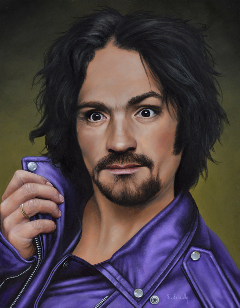 Scott Scheidly - "Charles Manson" - Spoke Art