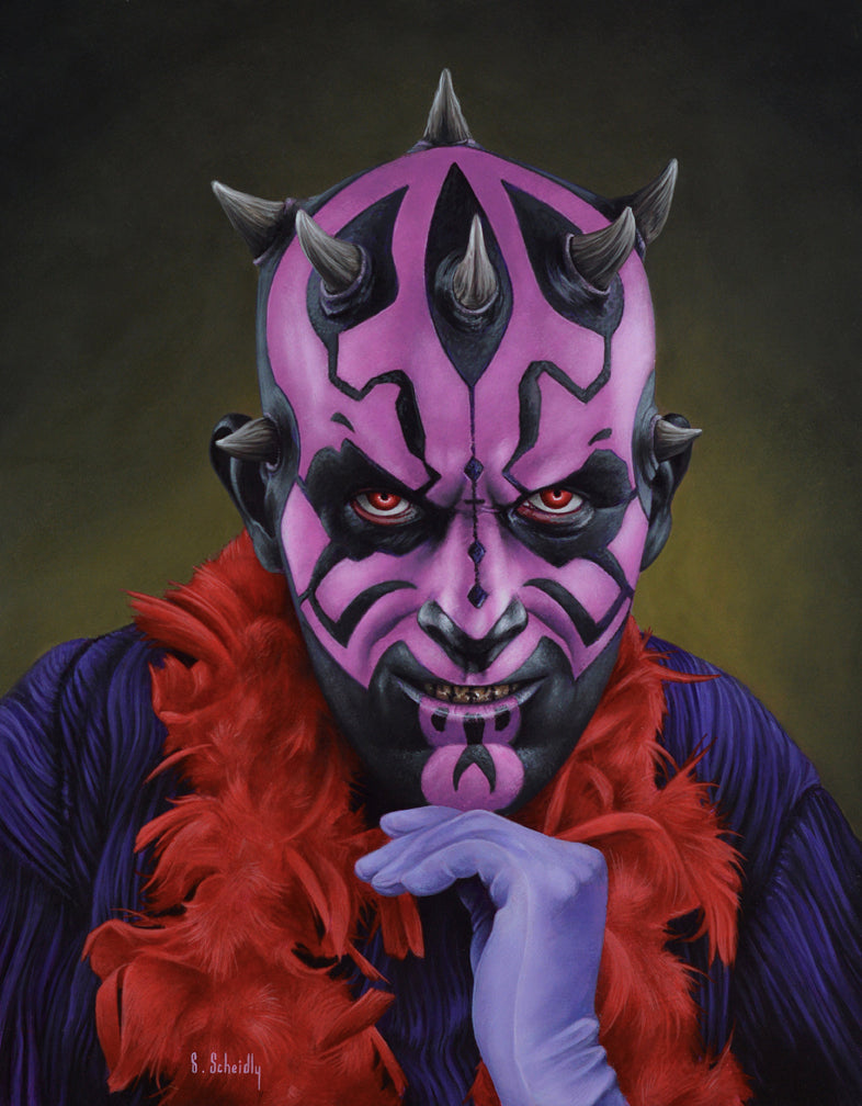Scott Scheidly - "Darth Maul" - Spoke Art