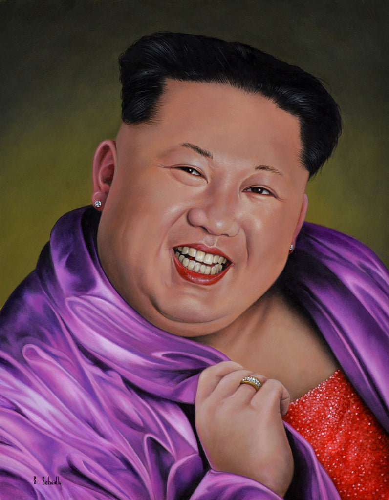 Scott Scheidly - "Kim Jong Un" - Spoke Art
