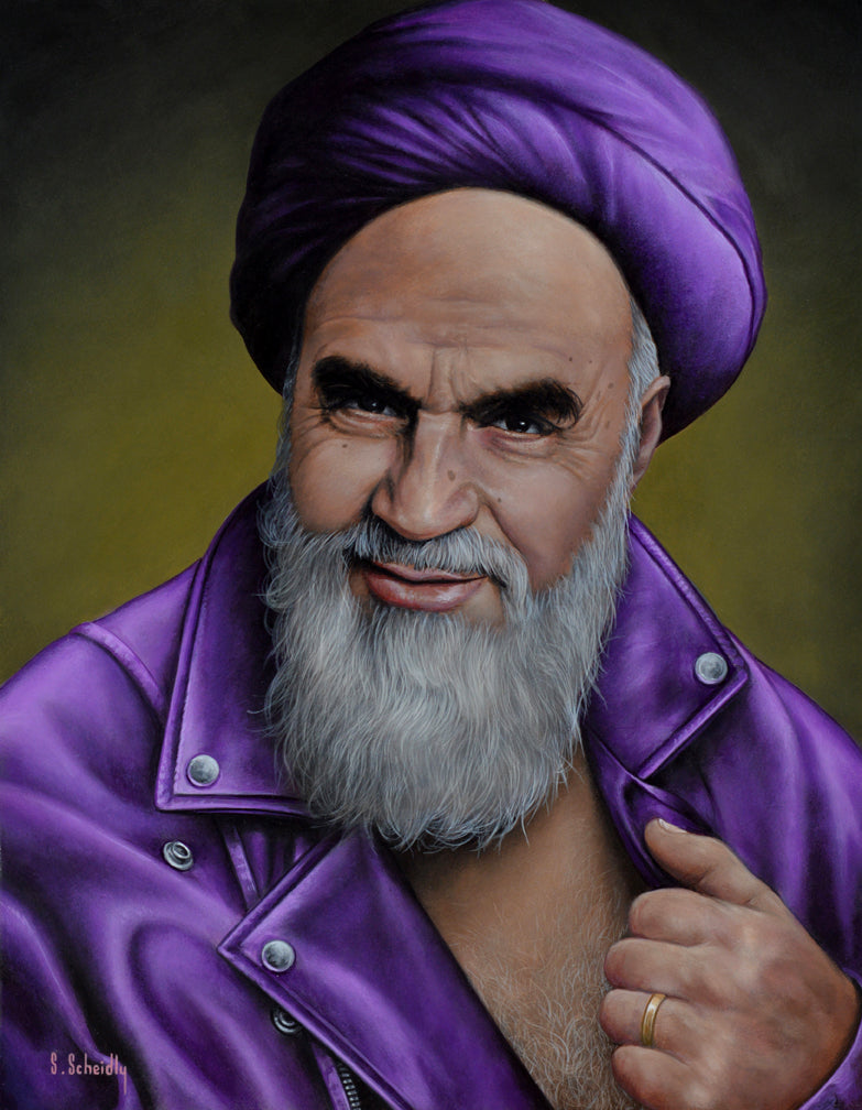 Scott Scheidly - "Ruhollah Khomeini" - Spoke Art