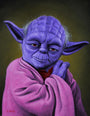 Scott Scheidly - "Yoda" - Spoke Art
