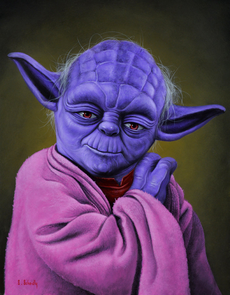 Scott Scheidly - "Yoda" - Spoke Art