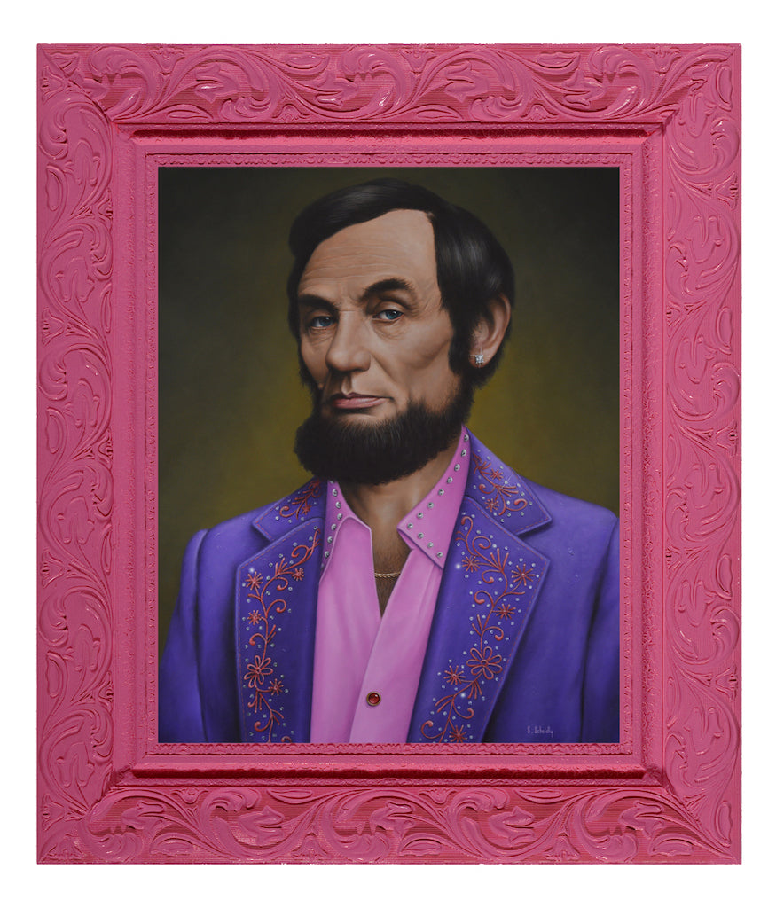 Scott Scheidly - "Babraham Lincoln" - Spoke Art
