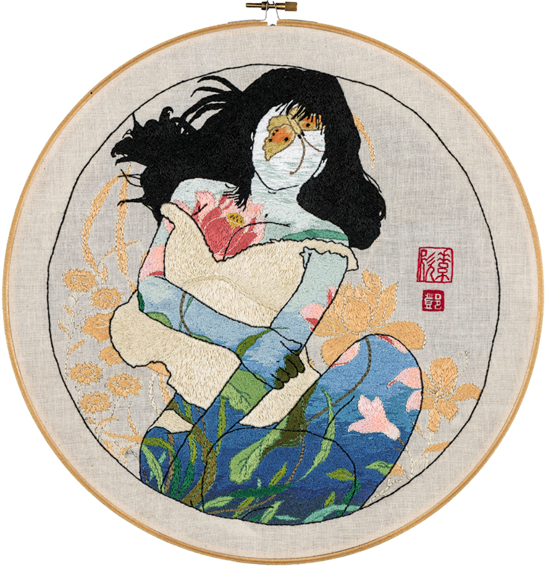 Jessica So Ren Tang - "LOTUS GIRL" print - Spoke Art
