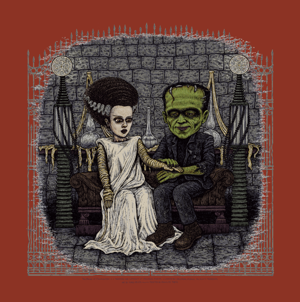 Marq Spusta - "The Bride of Frankenstein" - Spoke Art