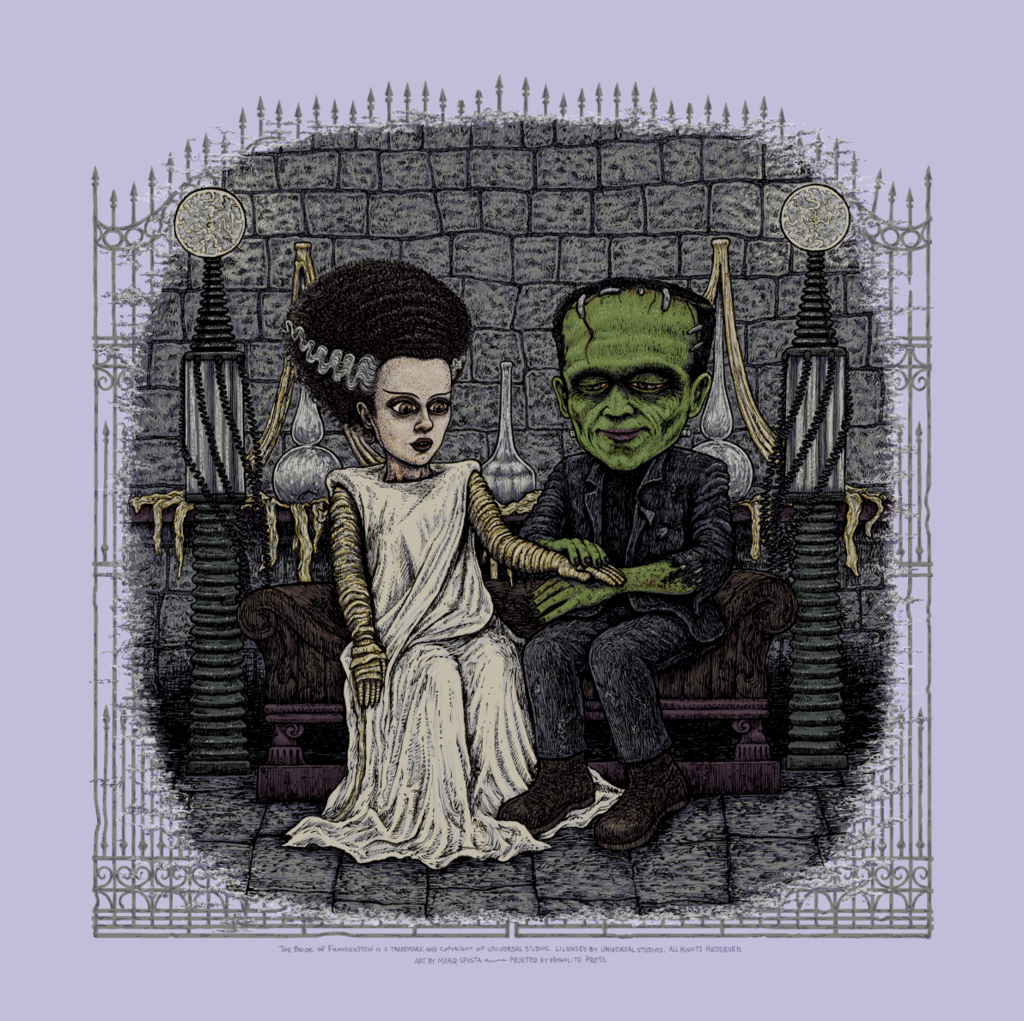 Marq Spusta - "The Bride of Frankenstein" - Spoke Art