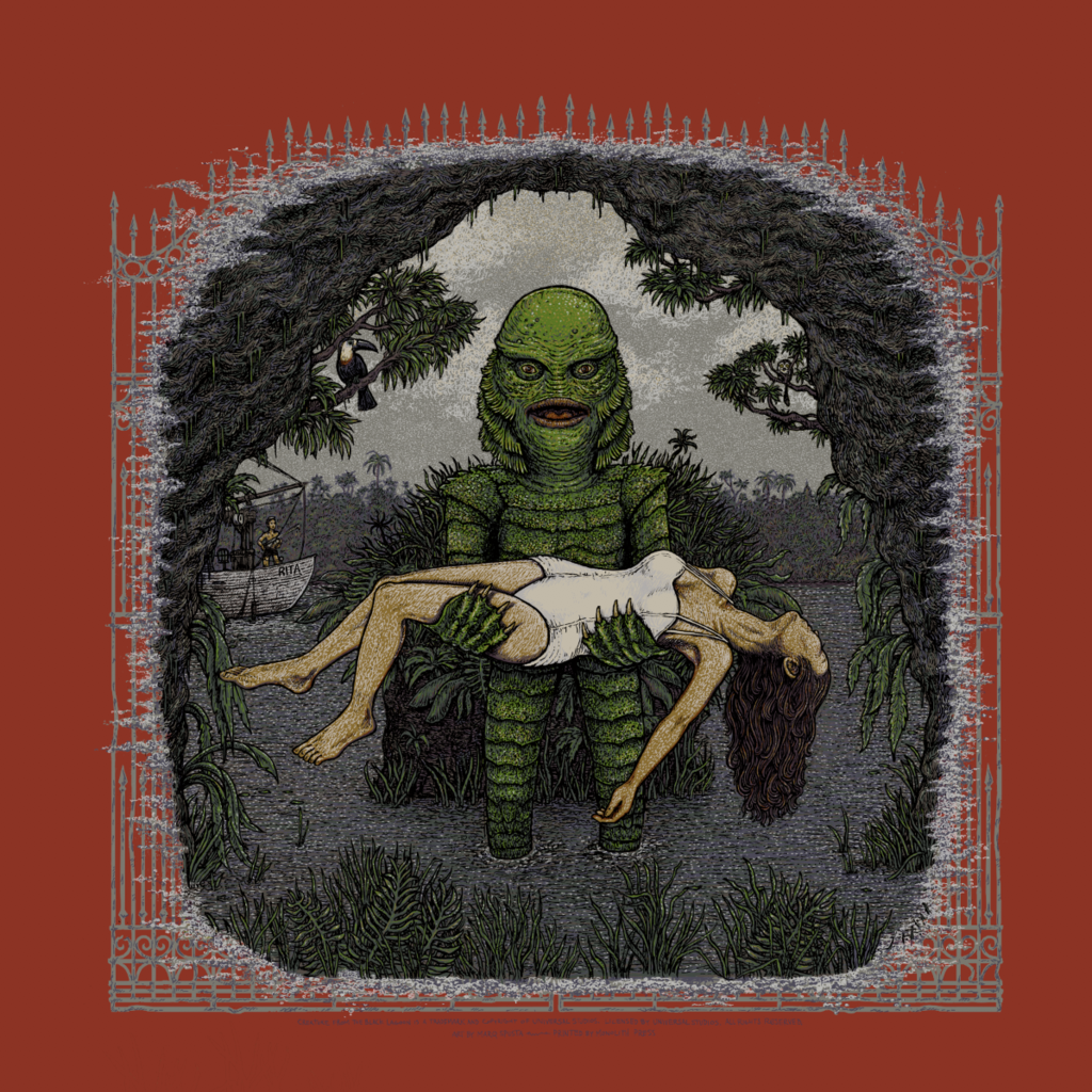 Marq Spusta - "The Creature from the Black Lagoon" - Spoke Art