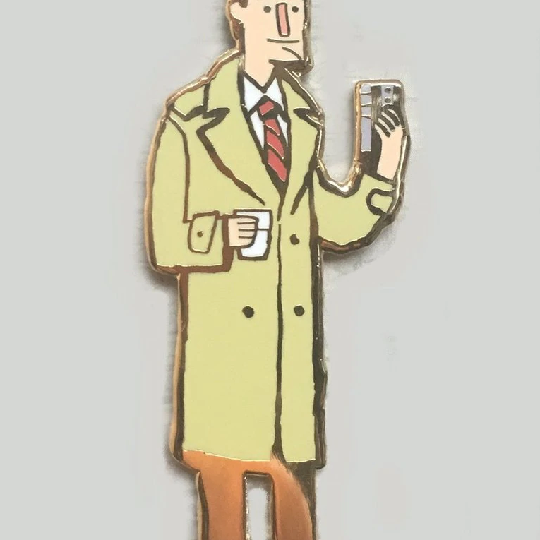 Agent Coop Pin - Spoke Art