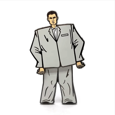 "Stop Making Sense" Enamel Pin - Spoke Art
